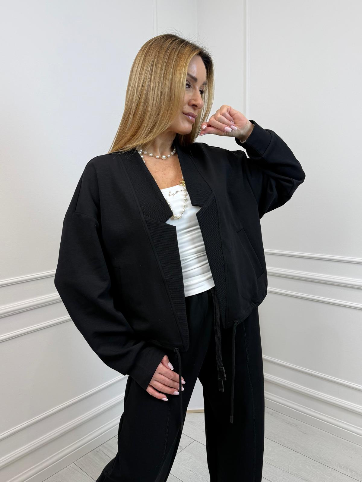 Damska Czarna Narzutka BEST 